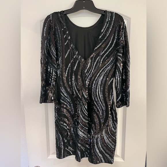 Express Sequence Dress - Picture 2 of 3